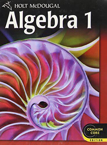 Algebra 1 Book Image