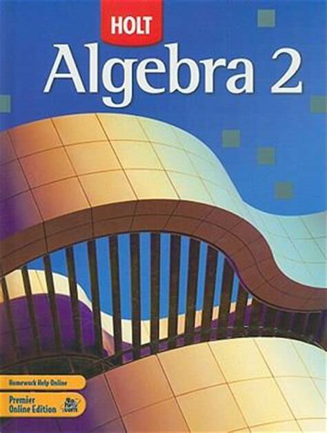 Algebra 2 Book Image